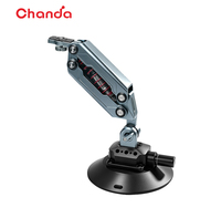 Bras stabilisateur pour véhicule avec ventouse de 6 pouces, support de caméra anti-vibration, filetage 1/4 pouce, 8262, logo OEM personnalisé
