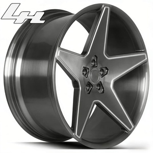 Nuevas Llantas Cóncavas Cromadas de 2/3 Piezas de 21-28 Pulgadas con Logotipo Personalizado, Aleación de Aluminio Forjado, Ajuste Universal y 5 Años de Garantía - Product Image 2
