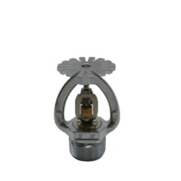 Pompe à incendie suspendue flexible 68-80°C à réponse rapide en laiton, système de lutte contre l'incendie automatique à réponse rapide avec revêtement en poudre