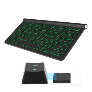 Manufacturer Supplier China ultrathin design Office Scissor Keyboard 2.4G + BT rechargeable versions Metal Material