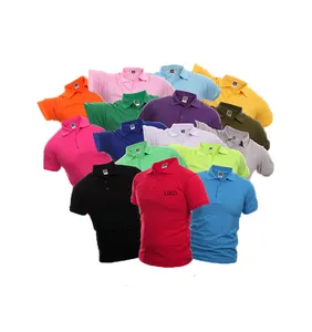 Wholesale Plain/custom Printing High Quality Polo Shirt Work Uniform Business Men's Quick Dry Golf Shirt