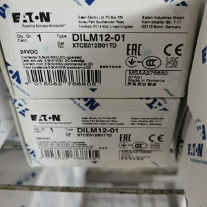 Contactor Eaton DILM12-01 24VDC de Funcionamiento por CC para Montaje en Riel DIN - Product Image 1