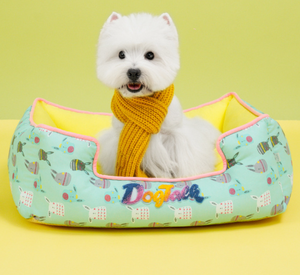 Vente en gros de canapé de haute qualité pour animaux de compagnie jolie impression lit carré imperméable pour <span class=keywords><strong>chien</strong></span> coussin de lit chaud et doux pour animaux de compagnie pour petits chiens et chats - Product Image 3