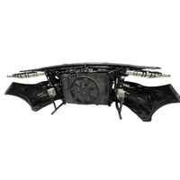 Kit de Parachoques Delantero y Kit de Radiador de Alta Calidad para Mercedes-Benz CLA45 (W117), Compatible con Modelos 2013-2016