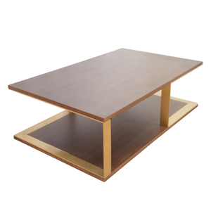 Muebles para el hogar superior <span class=keywords><strong>de</strong></span> madera <span class=keywords><strong>de</strong></span> la Mesa <span class=keywords><strong>de</strong></span> té <span class=keywords><strong>de</strong></span> diseño <span class=keywords><strong>de</strong></span> mesa <span class=keywords><strong>de</strong></span> café <span class=keywords><strong>de</strong></span> acero inoxidable - Product Image 2