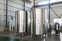 Tanks de brassage Tonsen 1000L 10HL 10BBL pour eau glacée au glycol, réservoir isolé à double paroi pour brasserie