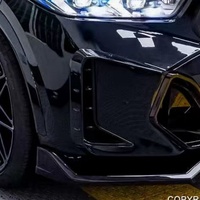 Kit de Carrocería para Parachoques Delantero para BMW X6 G06, Estilo PK Mejorado, Kit de Aire de Fibra de Carbono Seca Personalizado