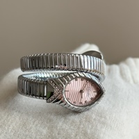 Montre-bracelet extensible vintage Scottie 9779 motif serpent pour femme, étanche 3 ATM, mouvement à quartz – Idéale pour les fêtes, le quotidien, les voyages, ou comme cadeau