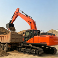 Excavatrice de taille moyenne de 22 tonnes fabriquée en Chine, excavatrice robuste pour le marché mondial à prix compétitif