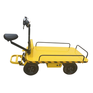 Electric <strong>Flat</strong> Transport Vehicle Used Golf <strong>Cart</strong> Rear Seat Electric Cargo Trolley - Product Image 6