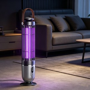 Electric Mosquito Killer Lamp Led Ultraviolet Light Rechargeable Indoor Outdoor Use 9.5X38.9 Cm Non Toxic Spring 2026 - Product Image 1