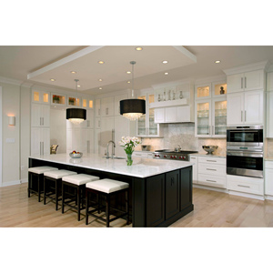 Nouveaux produits Designs de cuisines modernes <span class=keywords><strong>Cuisine</strong></span> Shaker noir et blanc Armoires de rangement de <span class=keywords><strong>cuisine</strong></span> - Product Image 1