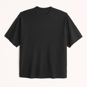 เสื้อยืดคอกลมทรงหลวม แขนเสื้อแบบดรอปโชว์เดอร์ ผ้าฝ้าย 100% คุณภาพสูง หนานุ่ม สีขาวล้วน ไซส์ใหญ่พิเศษ สำหรับผู้ชาย - Product Image 3