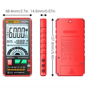 Multimètre numérique à affichage automatique ANENG 616, best-seller, plage de tension 0~600V, 6nF-60mF, protection IP55, garantie 3 ans - Product Image 4