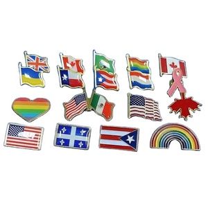 Pin de Solapa Personalizado con Bandera Internacional - Pin Patriótico para Sombrero, Ideal para Coleccionistas, Exhibiciones y Regalos Promocionales - Product Image 4