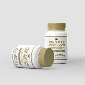 Cápsulas de Melena de León OEM ODM, Resistentes al Estrés, Apoyan la Función Cognitiva, Energía y el Sistema Inmunológico, Veganas, Sin OMG - Product Image 3