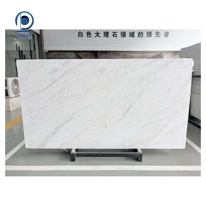 White Color With Golden Vein Marble