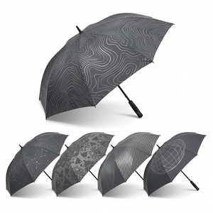 wooden handle parapluie Premium 34 Inches Storm Resistant Waterproof <b>Large</b> Oversize Sun Protection custom logo Golf <b>Umbrella</b> - Product Image 3