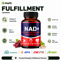 Capsules de NAD+ Nicotinamide Riboside Resvératrol pour le dropshipping – Complément alimentaire anti-âge et stimulant l'énergie