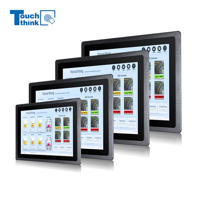 All One Android Resistive Waterproof Explosion Proof Panel PC IP65 PCAP IPC Fanless Linux & Win Industrial Computer New Product
