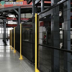Clôture de protection anti-corrosion <span class=keywords><strong>pour</strong></span> robot, en maille métallique galvanisée, longue durée de vie <span class=keywords><strong>pour</strong></span> une utilisation 24h/24 et 7j/7 dans les ateliers de robots industriels - Product Image 4
