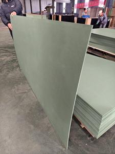 Panneau MDF <span class=keywords><strong>mélaminé</strong></span> <span class=keywords><strong>blanc</strong></span> brillant 18 mm, panneau imperméable à noyau vert résistant à l'humidité, qualité E0 4x8 pieds pour meubles - Product Image 6