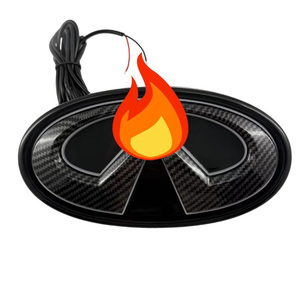 ไฟสัญลักษณ์ LED กระจังหน้าคาร์บอนไ<span class=keywords><strong>ฟ</strong></span>เบอร์  แบบแ<span class=keywords><strong>ฟ</strong></span><span class=keywords><strong>ล</strong></span><span class=keywords><strong>ช</strong></span>ห<span class=keywords><strong>ล</strong></span>ายสี RGB ควบคุมผ่านแอพ สำหรับอินฟินิตี้ ปี 2014-2024 - Product Image 2