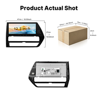 Autoradio Android Youducar 12,3 pouces avec lecteur DVD, GPS et unité centrale pour Highlander 2022-2026, compatible Android Auto sans fil pour tableau de bord
