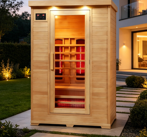 Sauna Exterior de Madera de Venta Directa de Fábrica, Sauna Tradicional de Madera, Ideal para Resorts - Product Image 1