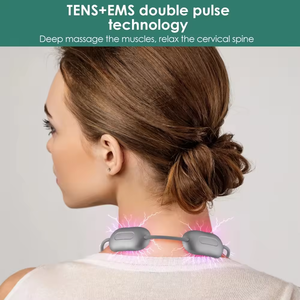 Venta caliente Smart Vibration <span class=keywords><strong>Mini</strong></span> Masajeador Collar portátil Colgante Masajeador de cuello eléctrico - Product Image 4