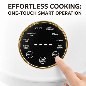 Cuisinière à <span class=keywords><strong>riz</strong></span> électrique avec fonction de maintien au chaud automatique, idéale pour les soupes, les ragoûts, les céréales, les céréales chaudes, mini-<span class=keywords><strong>cuiseur</strong></span> électrique multifonction pour la maison - Product Image 3