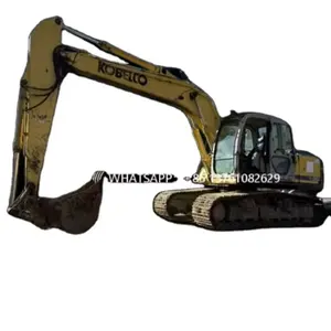 Escavadora barata y fina KEBELCO SK160SR, maquinaria de segunda mano máquina excavadora KOBELCO SK160 vendemos como