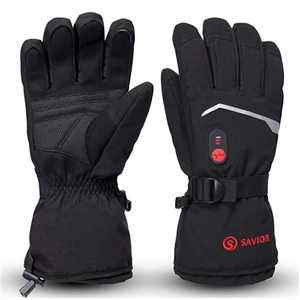 Guanti invernali riscaldati impermeabili di alta qualità invernali sport all'aria aperta Snowboard guanto da sci impermeabili guanti da sci - Product Image 1