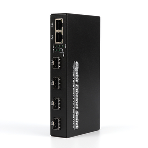 Gigabit 4 SFP cổng + 2 RJ45 <span class=keywords><strong>Ethernet</strong></span> phương tiện truyền thông chuyển đổi sợi chuyển đổi - Product Image 4