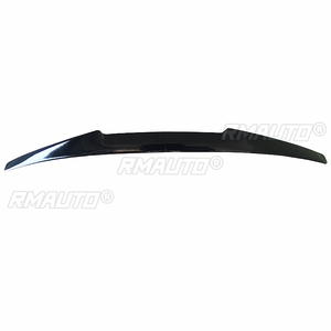 Aileron de coffre arrière en carbone noir brillant style M3 M4 pour BMW Série 3 E46 1999-2005, accessoires de tuning extérieur pour voiture - Product Image 4