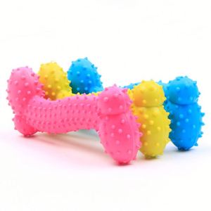 Juguete Masticable para Perros Pequeños, Ecológico y Seguro, Certificado por la CE, Cepillo de Dientes de Goma para Limpiar los Dientes, Hueso de Juguete Duradero para Perros - Product Image 2