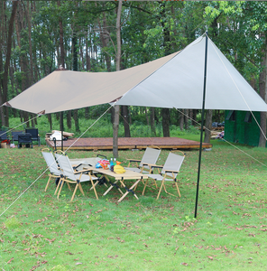 Carpa de Sombra Portátil Extra Grande para Acampar al Aire Libre, Diseño Impermeable de PVC para Cuatro Estaciones, Duradera para Varias Personas, Protección UV - Product Image 6
