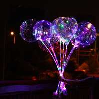 Ballon LED de haute qualité, jouet lumineux, bâton lumineux, boule transparente pour les décorations de Noël, de mariage, de la Saint-Valentin et de fêtes