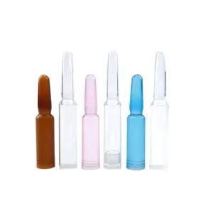5毫升透明质酸安瓿小瓶1.5毫升2毫升3毫升塑料化妆品无气注射器护肤霜瓶