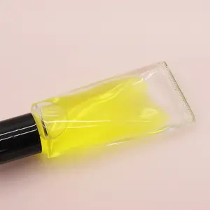 10g rouleau de parfum en verre transparent sur bouteille huiles essentielles rouleau bouteille dentifrice en forme d'acier ou de verre rouleau bouteille