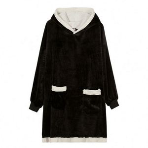 Manta con Capucha Personalizada, Sudadera Extra Grande para Sublimación, Pijama de Invierno Cálido, Manta Ponible Sherpa, Sudadera Oodie Extra Grande - Product Image 5