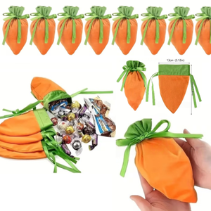 <span class=keywords><strong>Bolsas</strong></span> <span class=keywords><strong>de</strong></span> Dulces <span class=keywords><strong>de</strong></span> Zanahoria Hechas a Mano al por Mayor <span class=keywords><strong>para</strong></span> Fiestas <span class=keywords><strong>de</strong></span> Pascua, Decoraciones <span class=keywords><strong>de</strong></span> Festivales, Regalos y Almacenamiento - Product Image 1