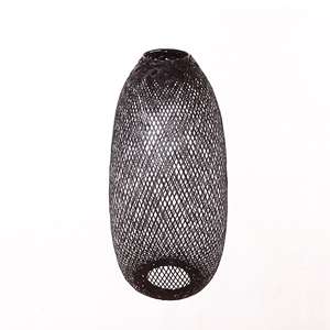 Boho Style Handmade Lampshade Natural <b>Wicker</b> Pendant Lamp Cover Handwoven <b>Light</b> <b>Shade</b> for Home Decor Lighting Fixture - Product Image 5