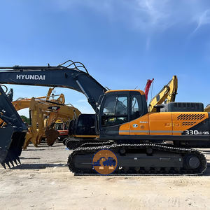 Gebruikt <span class=keywords><strong>Hyundai</strong></span> R330LC-9S Graafmachine Korea Origineel Robex 330 LC-9S 33Ton 30Ton Zware Mijnbouwgraafmachine Bouwmachines - Product Image 4