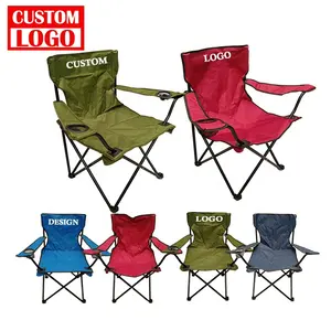Adjustable Height Folding Fishing Chair Winter Fabric 100% Polyester Folding Beach Chairs Outdoor