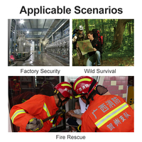 Hacha de Rescate de Acero Fundido Forjado de 0.9 kg, Hacha Multiusos de Emergencia para Supervivencia en el Hogar