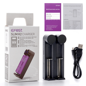 في المخزون ، شاحن بطارية ليثيوم Efest V ks ، شاحن محمول 5V 12a مخرج Usb شاحن بنك طاقة محمول - Product Image 5