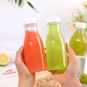280ML 350ML 450ML PET Milk Tea Bottle Juice Plastic Bottle Disposable Plastic Bottle For Tea