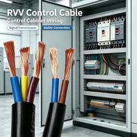 RVV 2-adriges Stromsteuerkabel Flexibles Kupferkabel für Elektrische Schaltschrank-Innenverkabelung