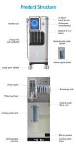 Máquina <span class=keywords><strong>de</strong></span> Microdermoabrasión con Diamantes para una Exfoliación Suave, Estimulación <span class=keywords><strong>de</strong></span> Colágeno, Aclaramiento <span class=keywords><strong>de</strong></span> la Piel, Refinamiento <span class=keywords><strong>de</strong></span> Poros, Herramienta para Uso en Casa - Product Image 4